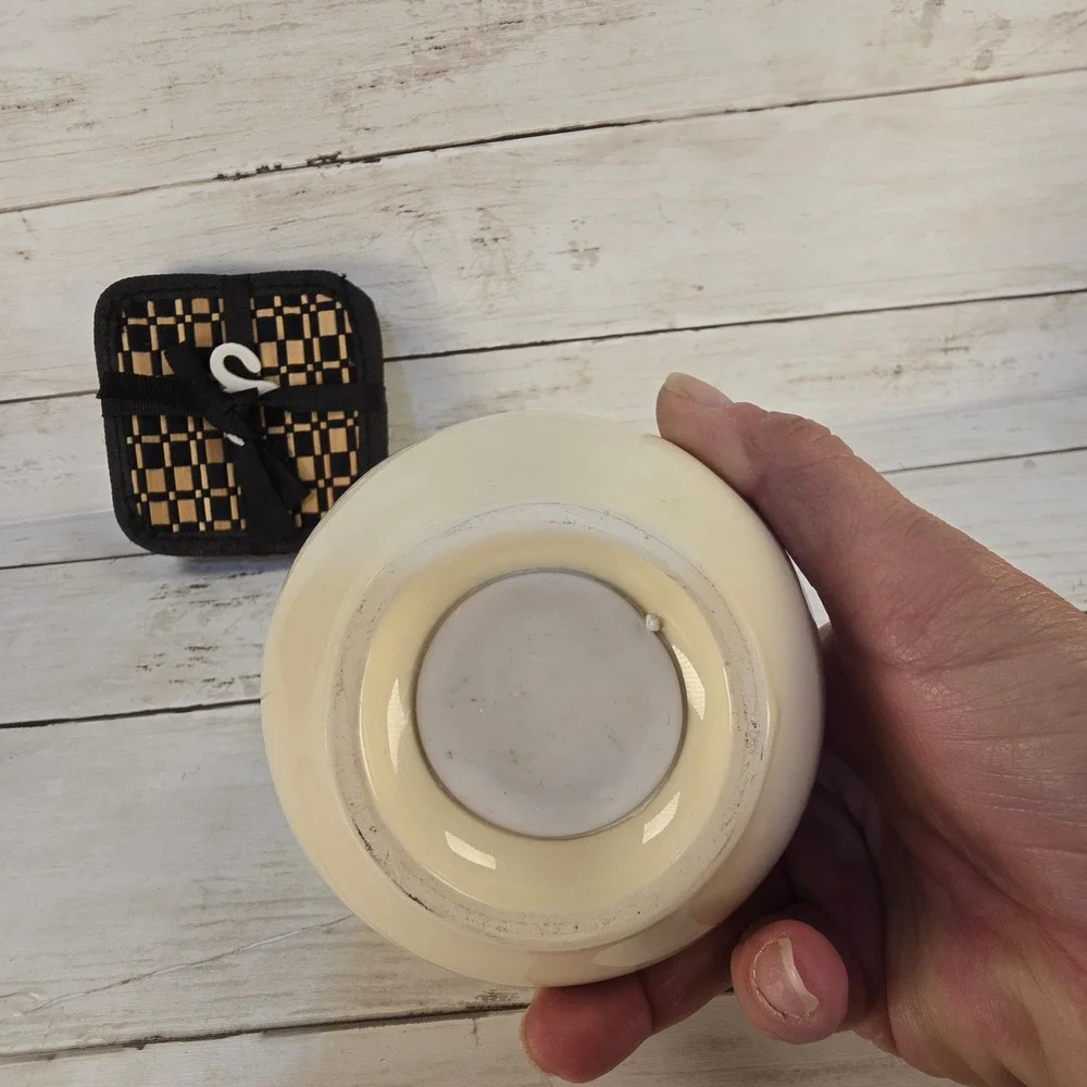 Adventure‎ Fund Globe Ceramic Piggy Bank & Destination Summer Bamboo Coaster Set